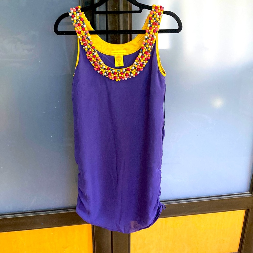 Catherine Malandrino 100% silk dress.